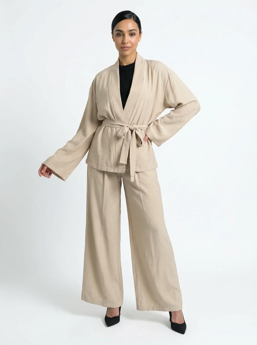 طقم كيمونو بيج