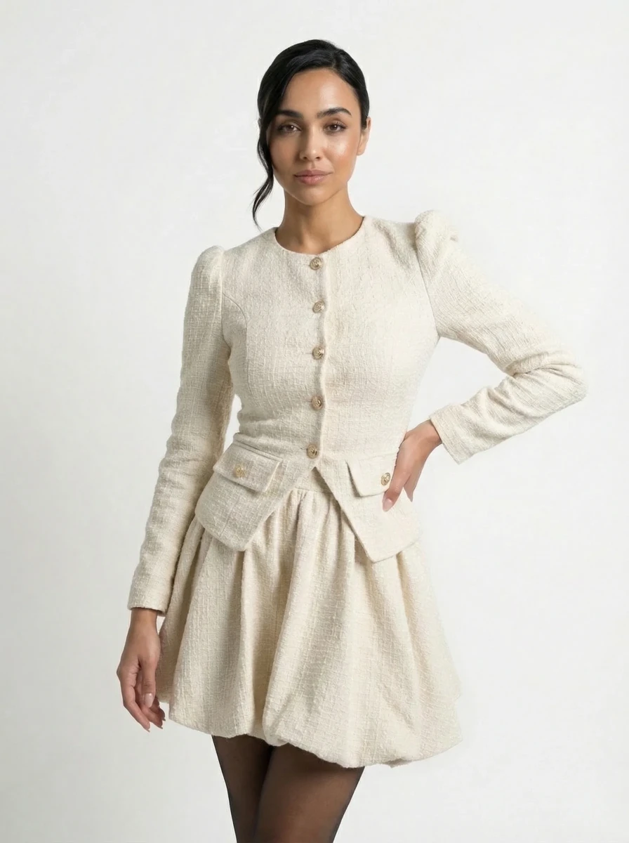 طقم كلاسيك كريمي