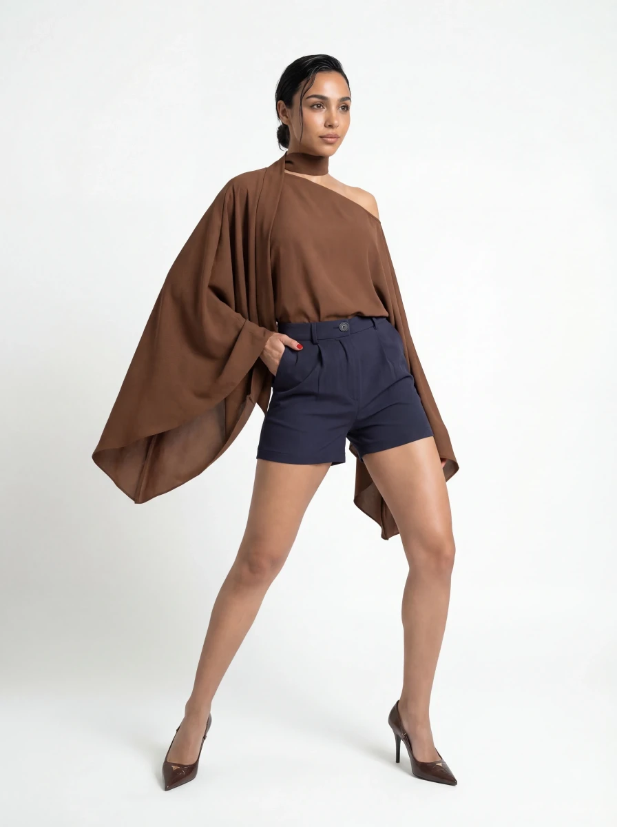 شورت كحلي كلاسيك