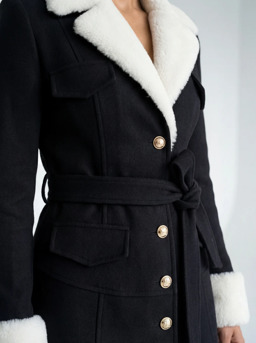 فستان أسود كلاسيك